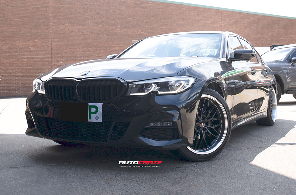 BMW 3 SERIES INFORGED KIKI5588 BLACK POLISHED LIP
