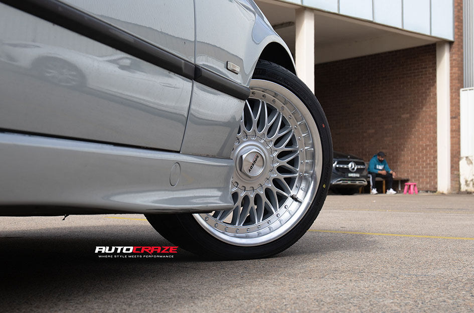 BMW 3 SERIES E36 SPEEDY IMPALA SILVER MACHINED