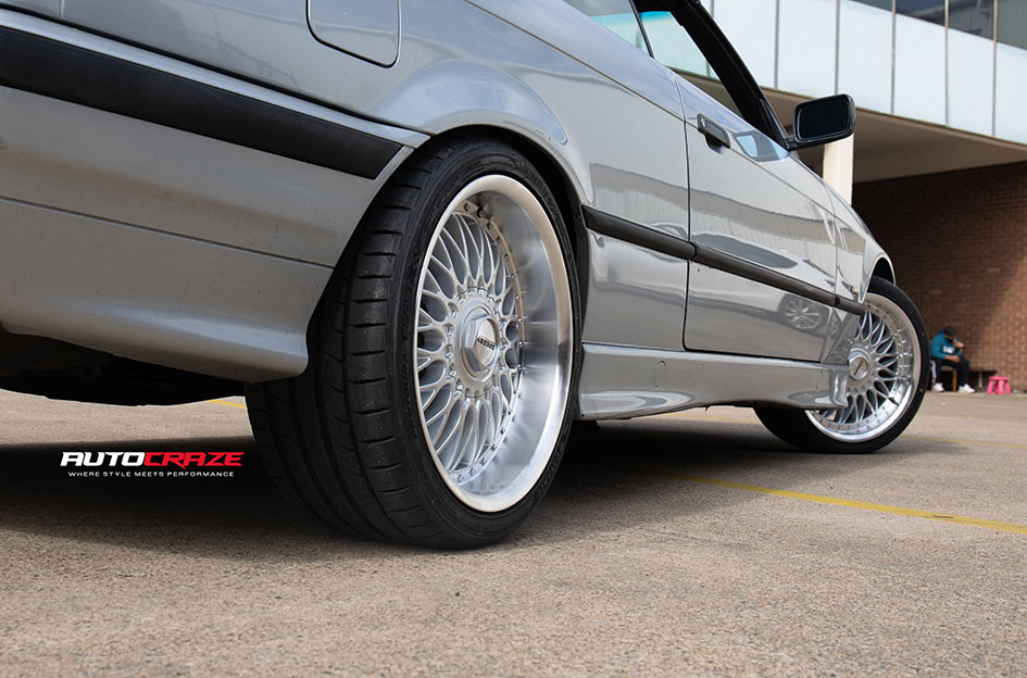 BMW 3 SERIES E36 SPEEDY IMPALA SILVER MACHINED