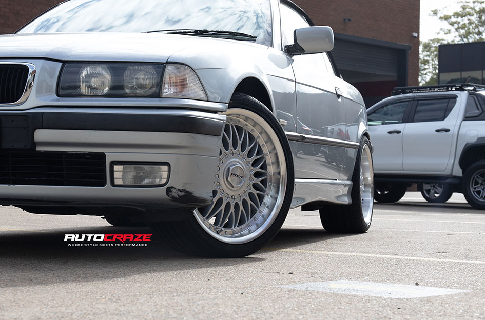 BMW 3 SERIES E36 SPEEDY IMPALA SILVER MACHINED