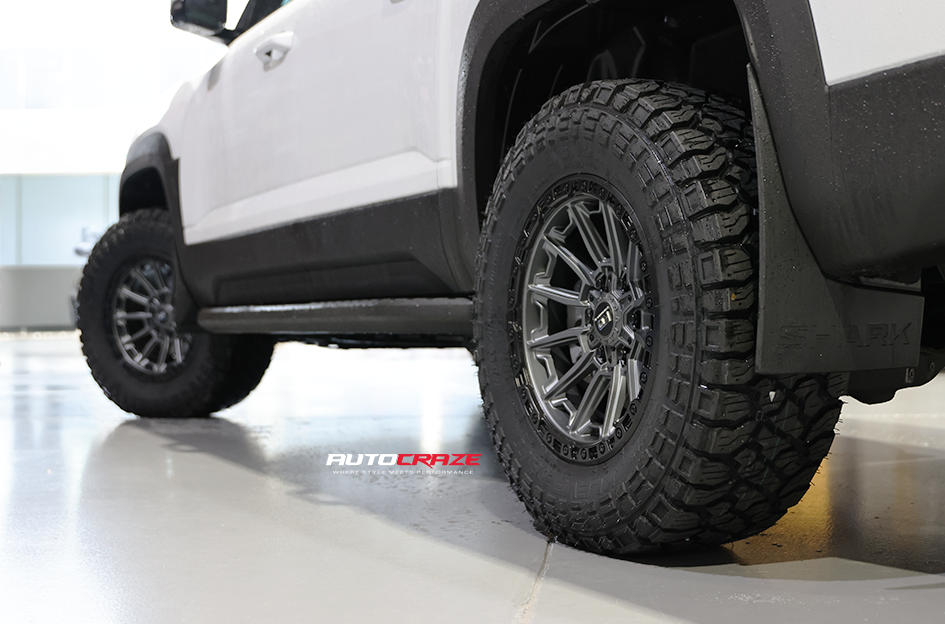 BYD SHARK KING WARRIOR MATTE TITANIUM