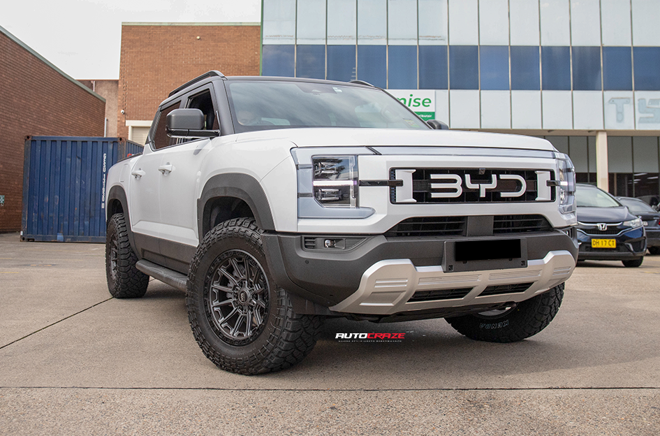 BYD SHARK KING WARRIOR MATTE TITANIUM