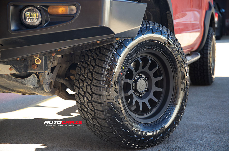 FORD RANGER BLACK RHINO RAPID MATTE BLACK