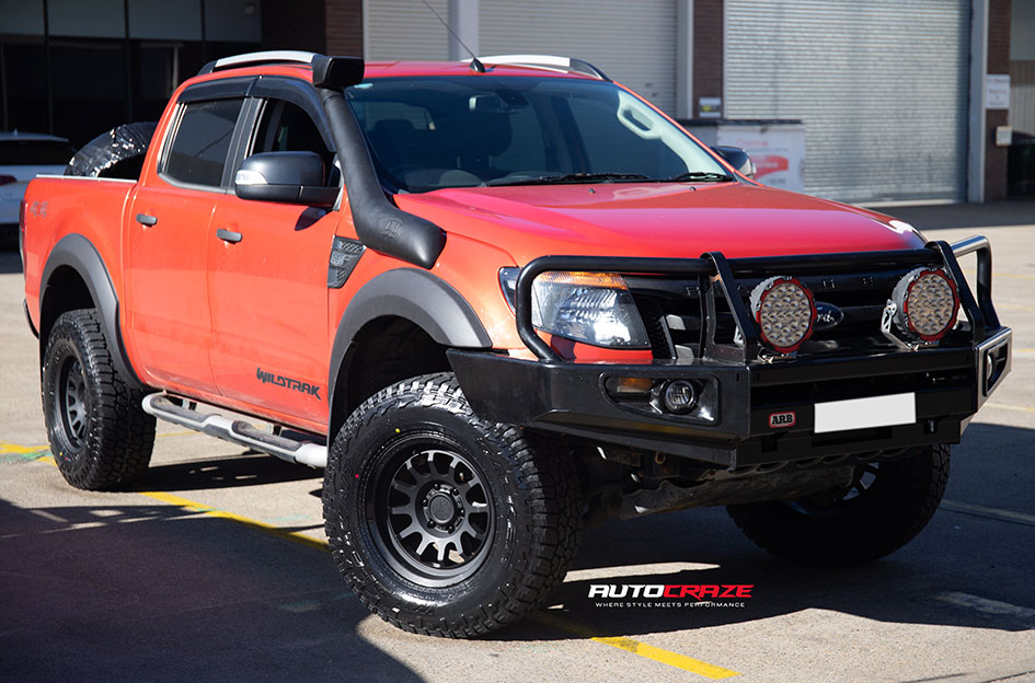 FORD RANGER BLACK RHINO RAPID MATTE BLACK