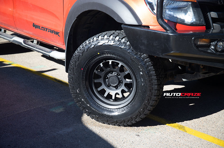 FORD RANGER BLACK RHINO RAPID MATTE BLACK