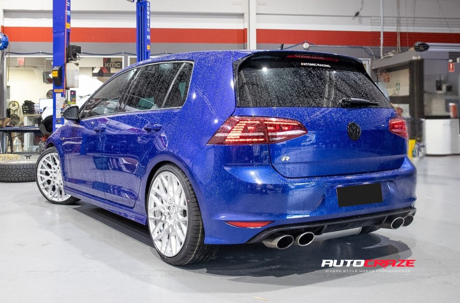 VOLKSWAGEN GOLF R ROTIFORM BLQ SILVER MACHINED FACE