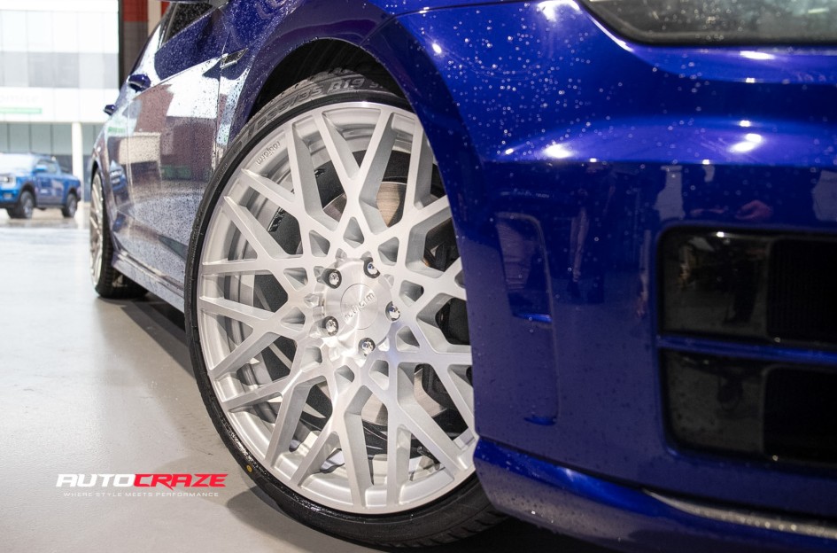 VOLKSWAGEN GOLF R ROTIFORM BLQ SILVER MACHINED FACE