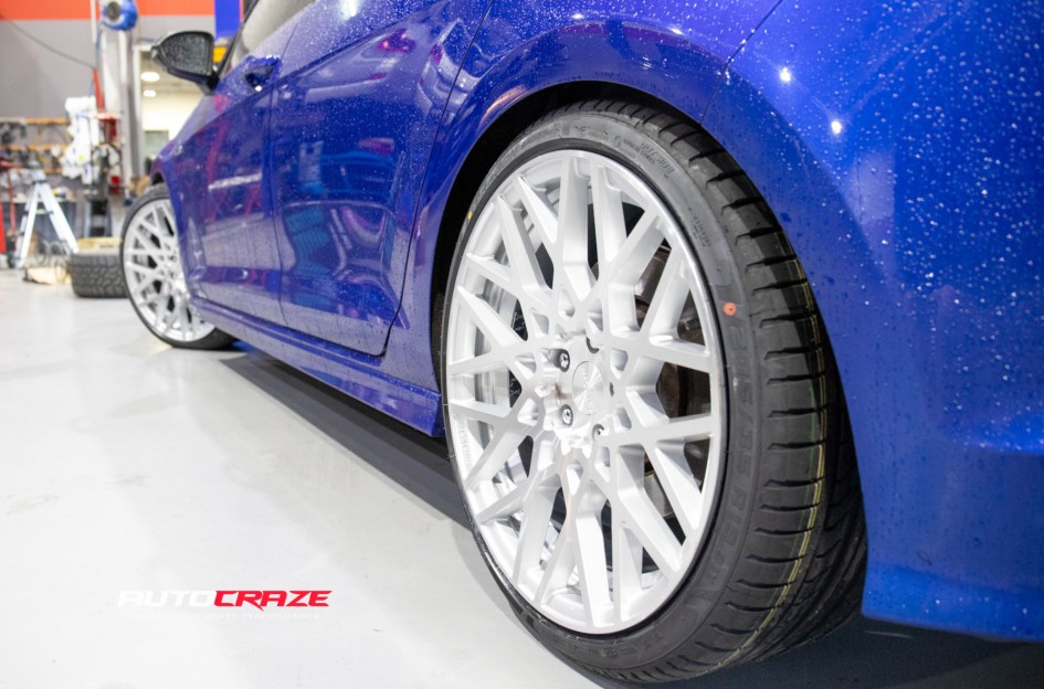 VOLKSWAGEN GOLF R ROTIFORM BLQ SILVER MACHINED FACE