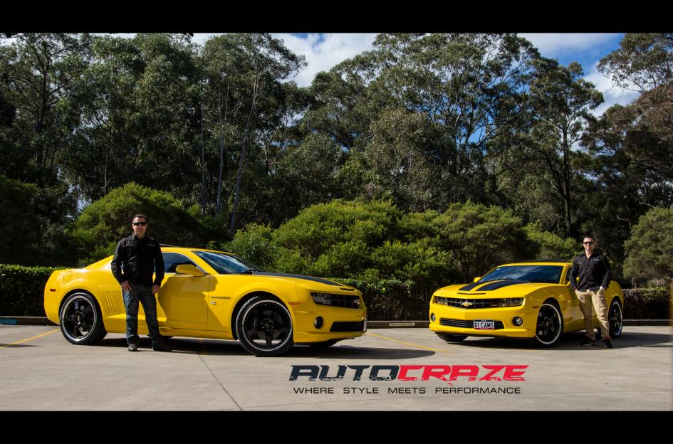CHEVROLET CAMARO FR BLACK MACHINED LIP