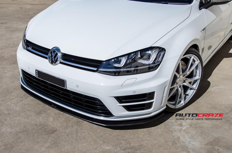 VOLKSWAGEN GOLF SF06 SILVER MACHINED FACE