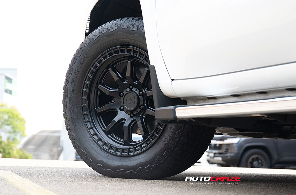 CHEVROLET SILVERADO BLACK RHINO CALICO MATTE BLACK 