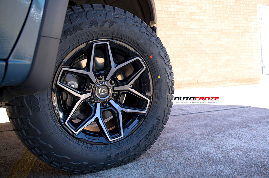 CHEVROLET SILVERADO FUEL FLUX GLOSS BLACK GREY TINT