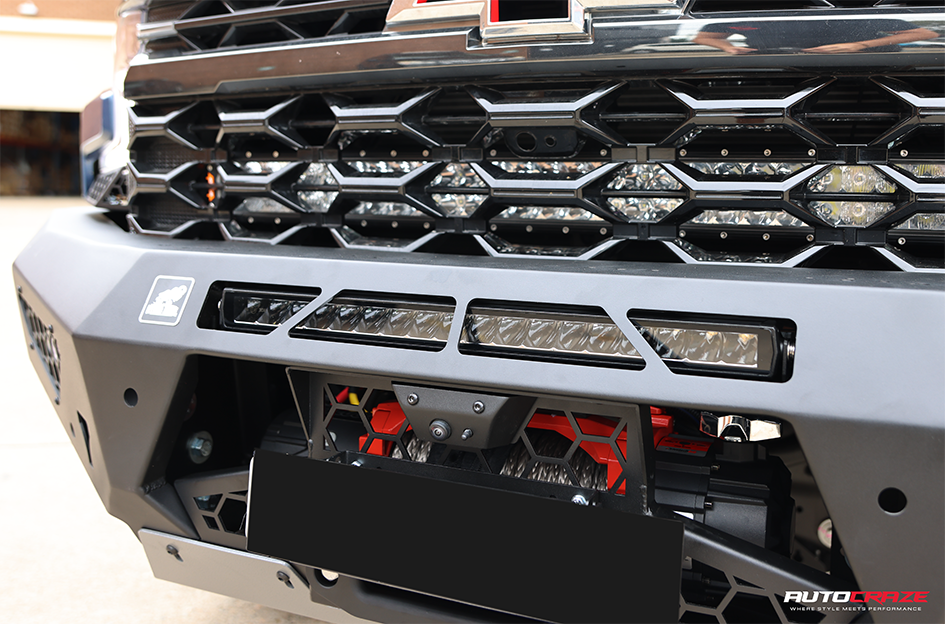 CHEVROLET SILVERADO FUEL FLUX GLOSS BLACK GREY TINT