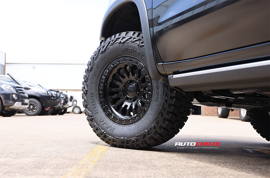 CHEVROLET SILVERADO FUEL RINCON MATTE BLACK 