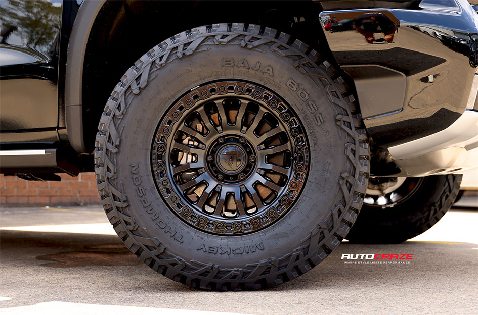 CHEVROLET SILVERADO FUEL RINCON MATTE BLACK 
