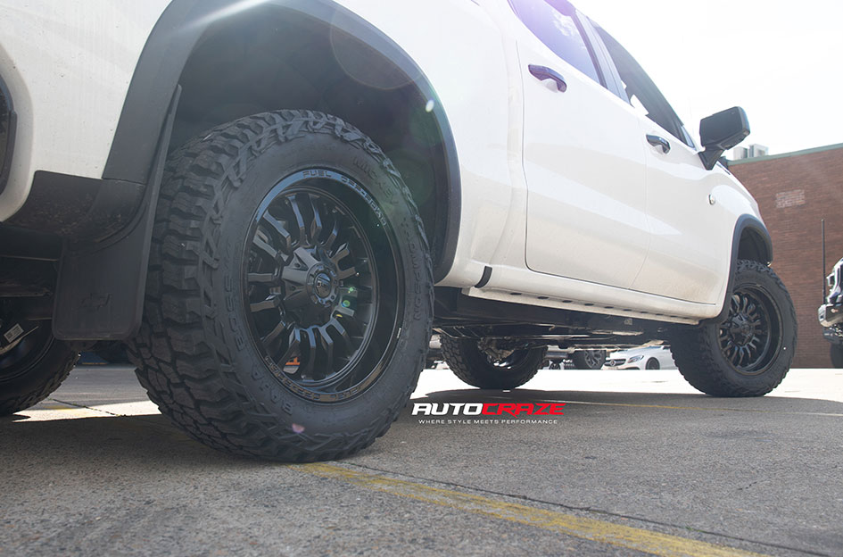 CHEVROLET SILVERADO FUEL ARC GLOSS BLACK 