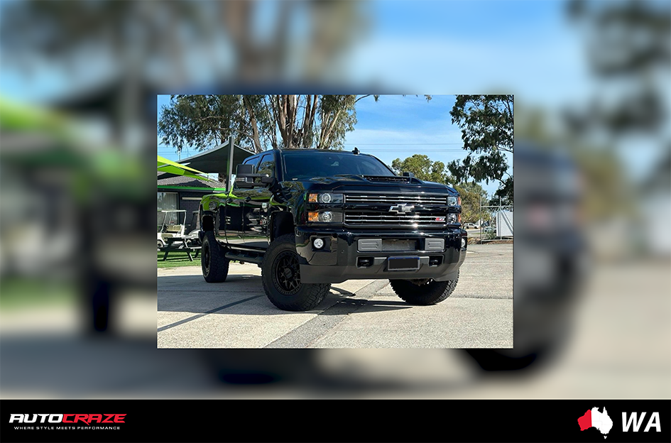 CHEVROLET SILVERADO KMC GRS SATIN BLACK