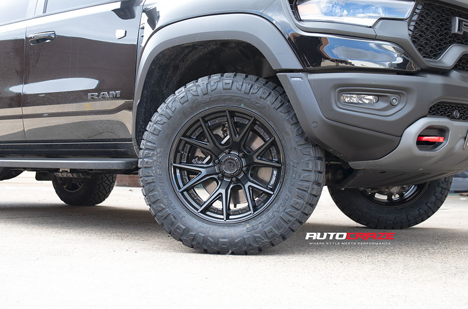 DODGE RAM 1500 TRX FUEL CATALYST MATTE BLACK