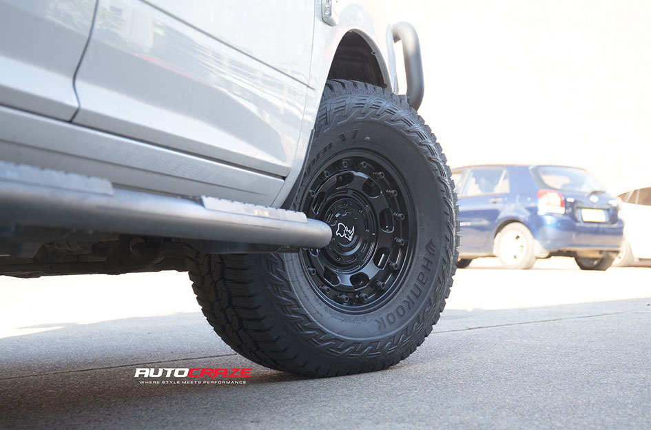 DODGE RAM BLACK RHINO ATLAS MATTE BLACK