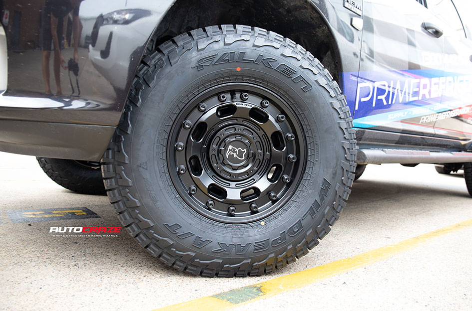 DODGE RAM BLACK RHINO ATLAS MATTE BLACK