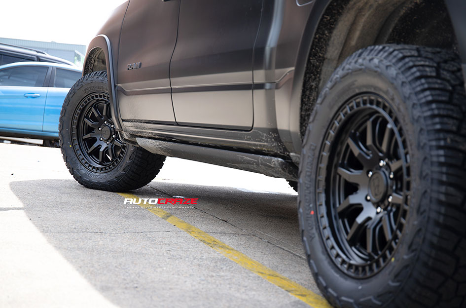 DODGE RAM BLACK RHINO CALICO MATTE BLACK
