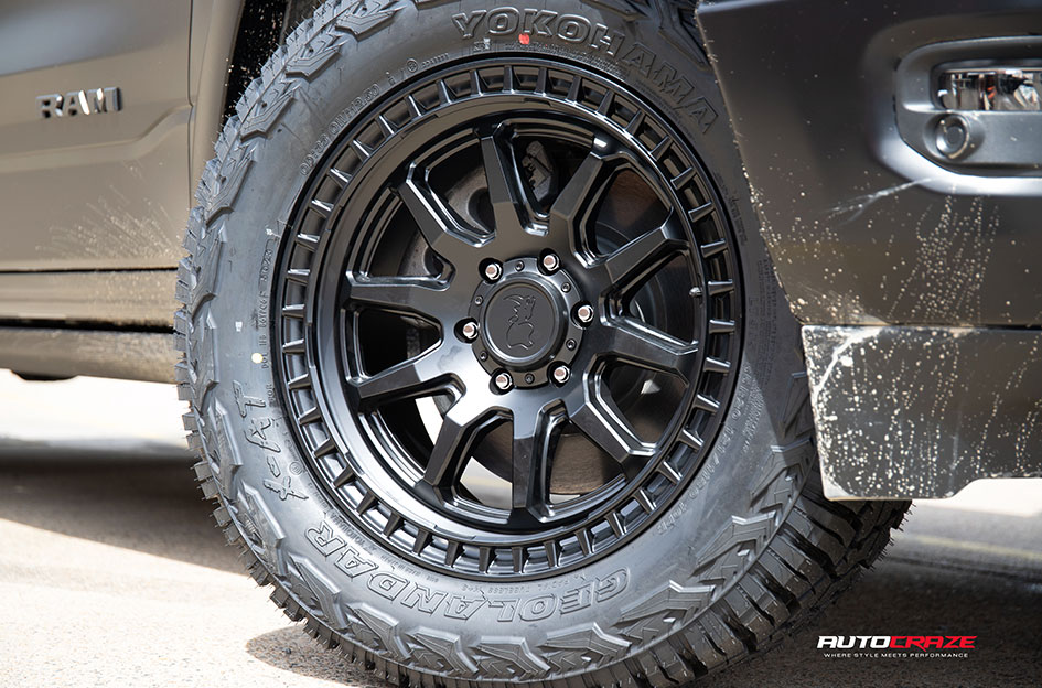 DODGE RAM BLACK RHINO CALICO MATTE BLACK