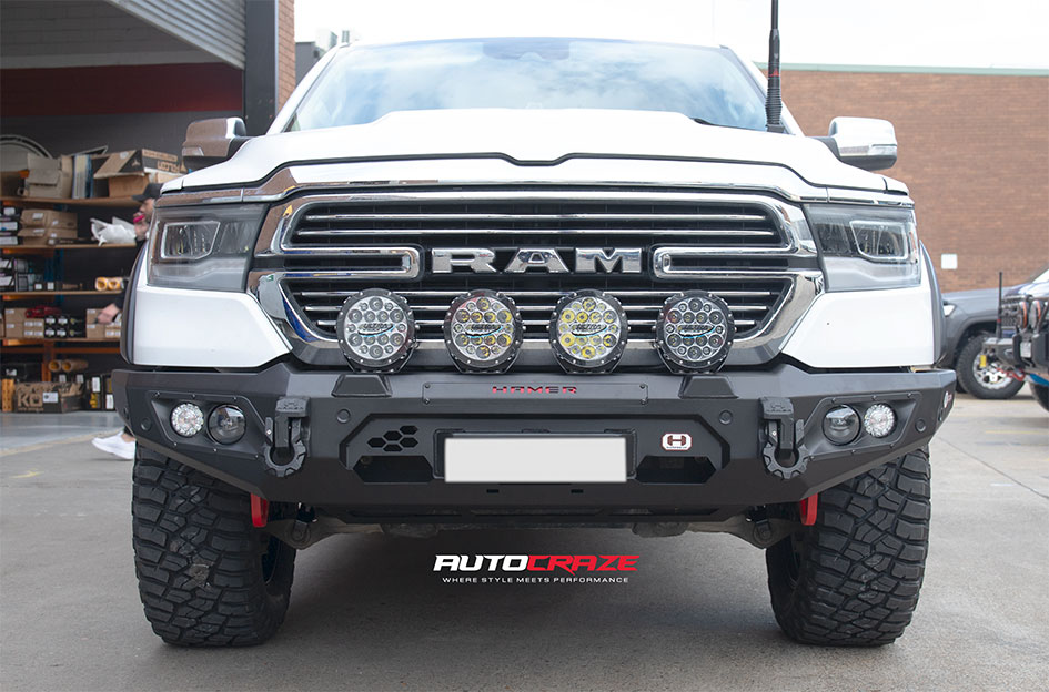 DODGE RAM HAMER BULL BAR 4X4 ACCESSORIES 