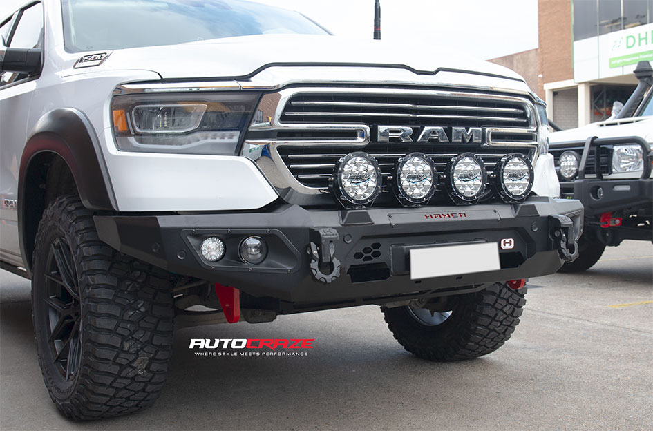 DODGE RAM HAMER BULL BAR 4X4 ACCESSORIES 