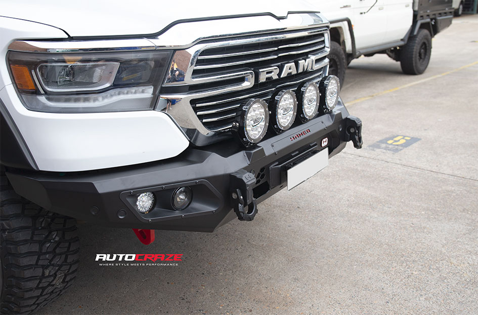 DODGE RAM HAMER BULL BAR 4X4 ACCESSORIES 