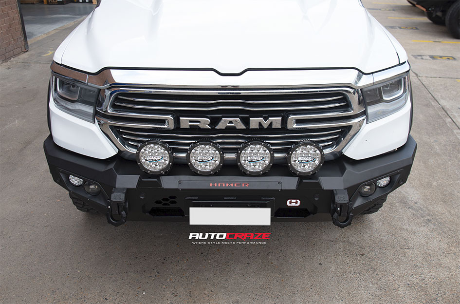 DODGE RAM HAMER BULL BAR 4X4 ACCESSORIES 