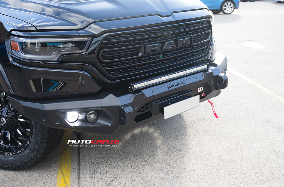 DODGE RAM FUEL ARC GLOSS BLACK MILLED