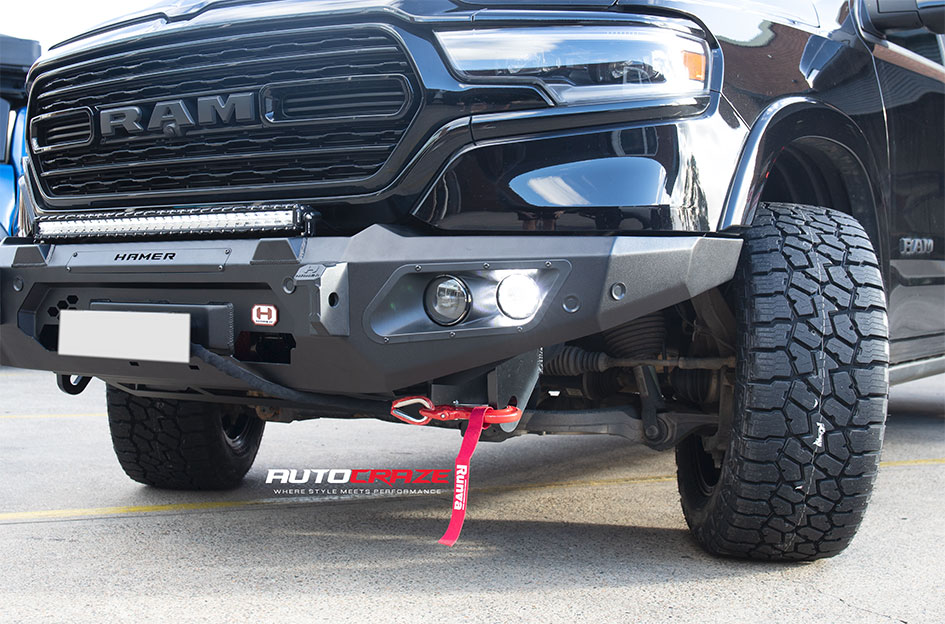 DODGE RAM FUEL ARC GLOSS BLACK MILLED