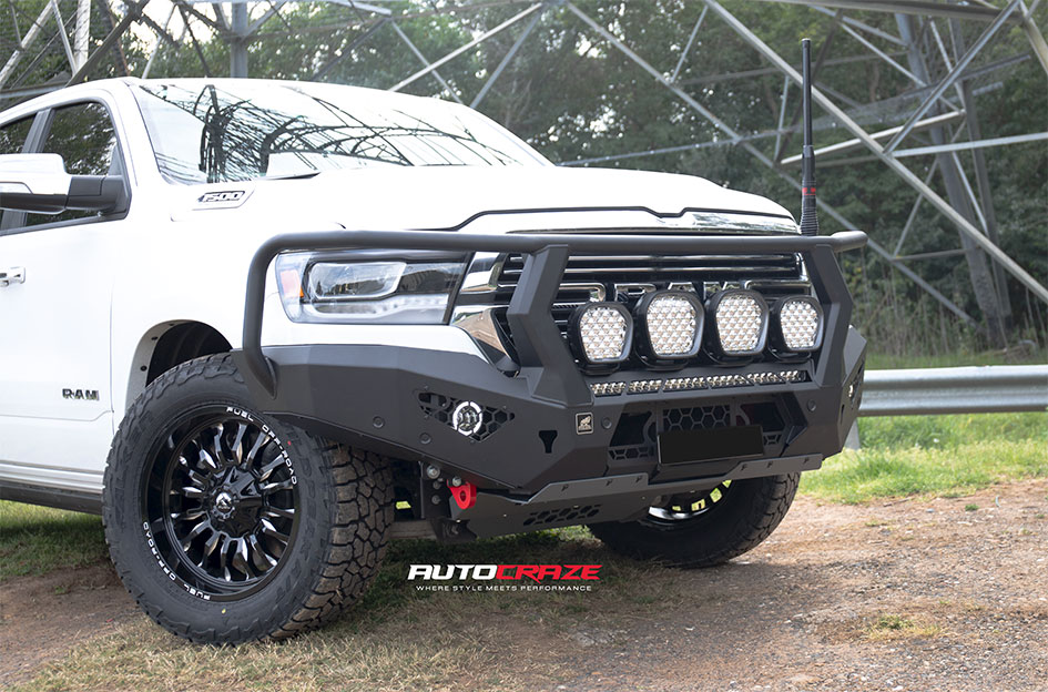 DODGE RAM FUEL ARC GLOSS BLACK MILLED