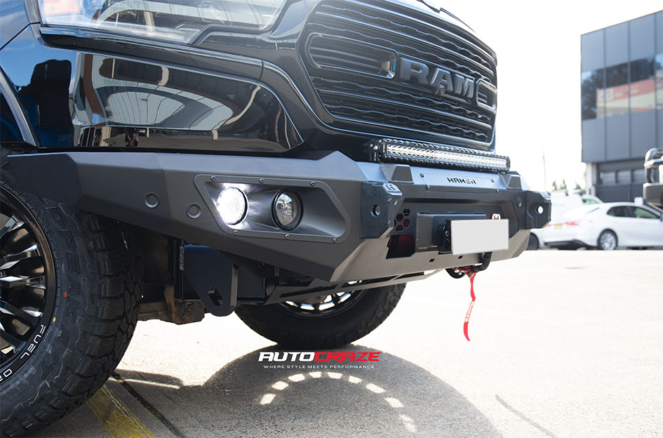 DODGE RAM FUEL ARC GLOSS BLACK MILLED