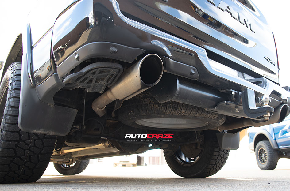 DODGE RAM FUEL ARC GLOSS BLACK MILLED