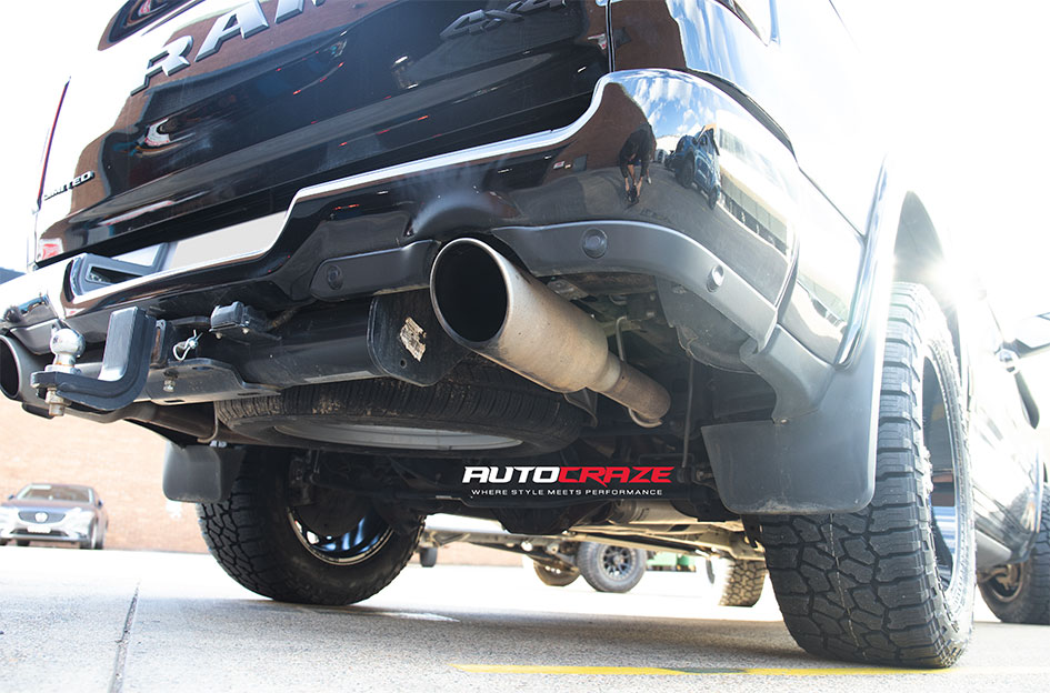 DODGE RAM FUEL ARC GLOSS BLACK MILLED