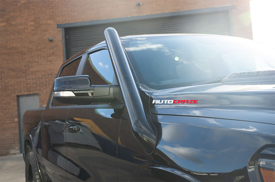 DODGE RAM FUEL ARC GLOSS BLACK MILLED