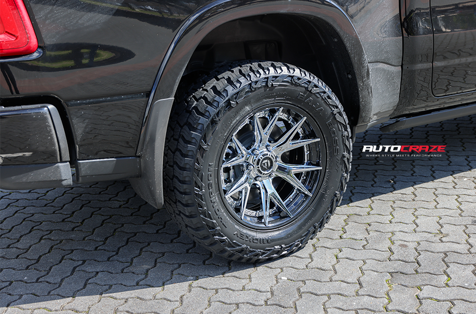 DODGE RAM FUEL CATALYST PLATINUM W/ CHROME LIP