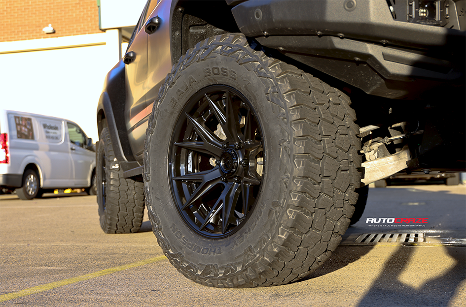 DODGE RAM FUEL CATALYST MATTE BLACK