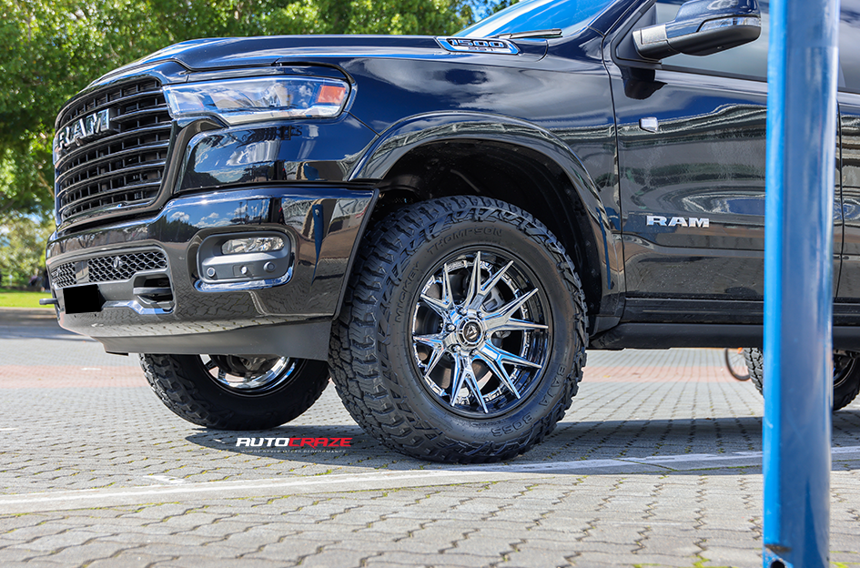 DODGE RAM FUEL CATALYST PLATINUM W/ CHROME LIP