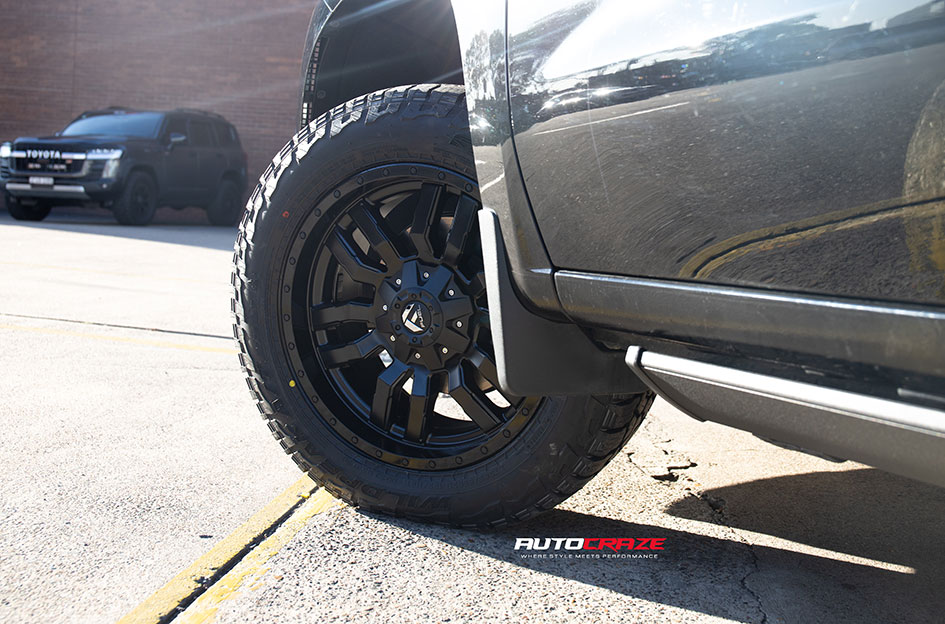 DODGE RAM FUEL SLEDGE MATTE BLACK