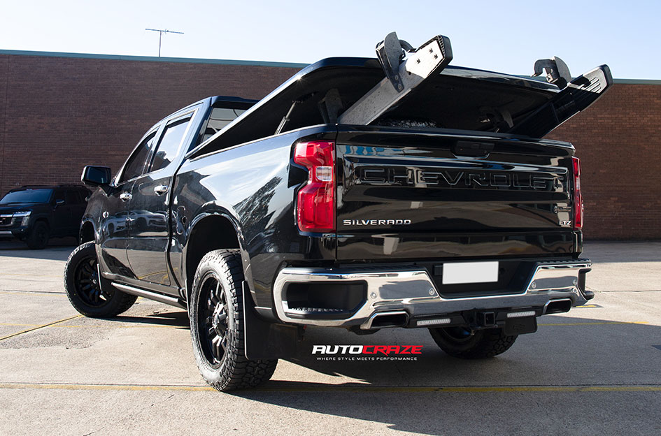 DODGE RAM FUEL SLEDGE MATTE BLACK