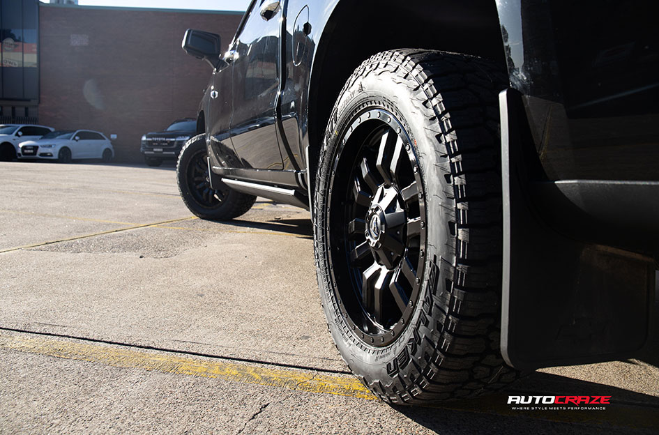 DODGE RAM FUEL SLEDGE MATTE BLACK