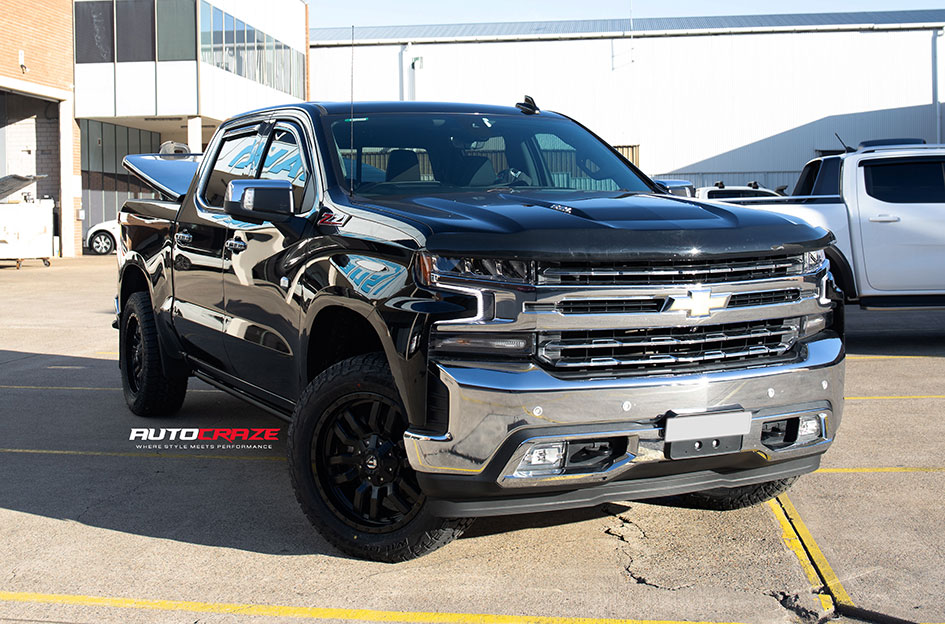 DODGE RAM FUEL SLEDGE MATTE BLACK