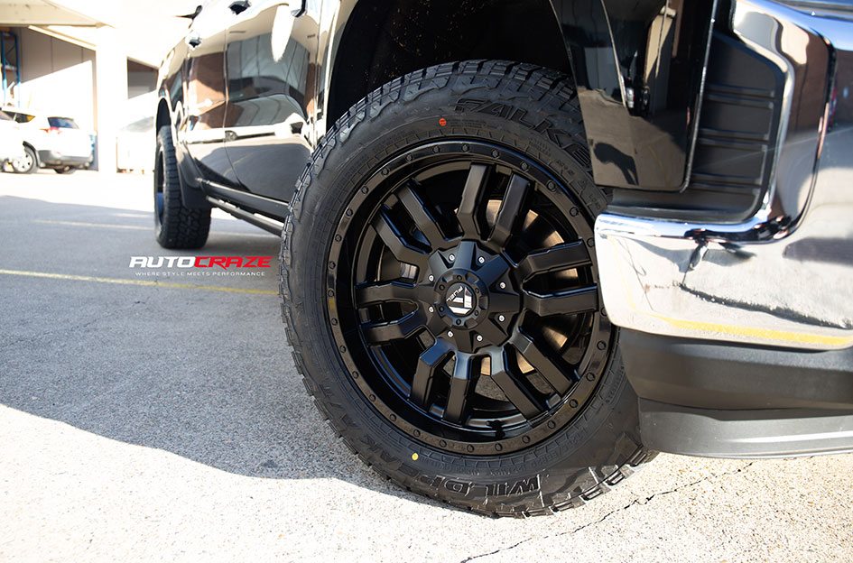 DODGE RAM FUEL SLEDGE MATTE BLACK