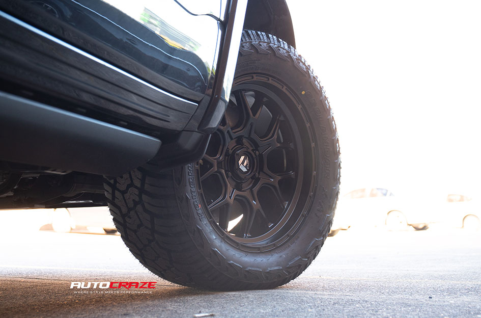 DODGE RAM FUEL TECH MATTE BLACK
