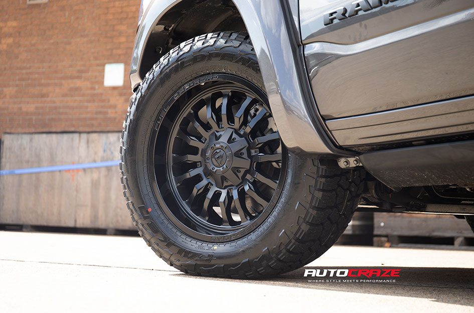 DODGE RAM FUEL ARC GLOSS BLACK 