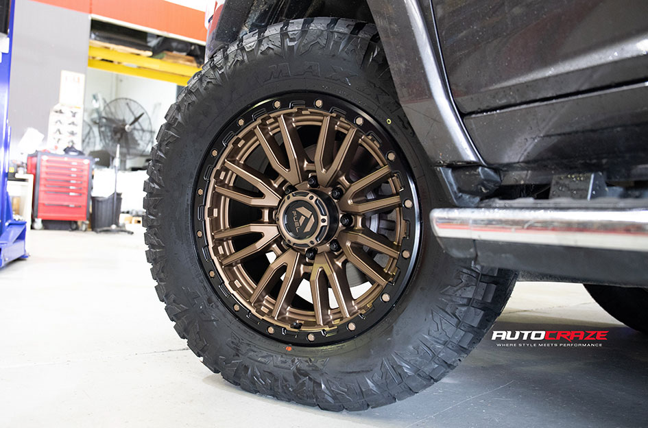 DODGE RAM FUEL REBEL 8 BRONZE 