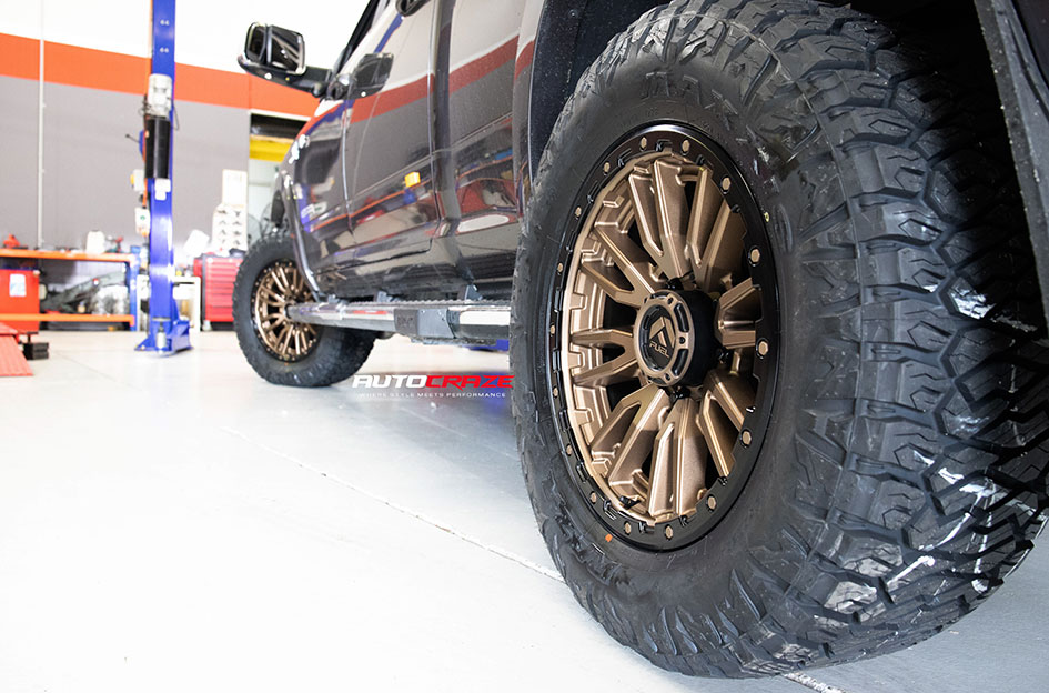 DODGE RAM FUEL REBEL 8 BRONZE 