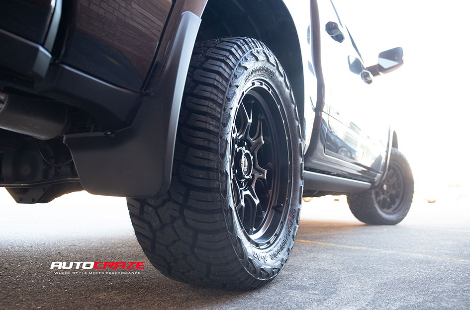 DODGE RAM FUEL TECH MATTE BLACK